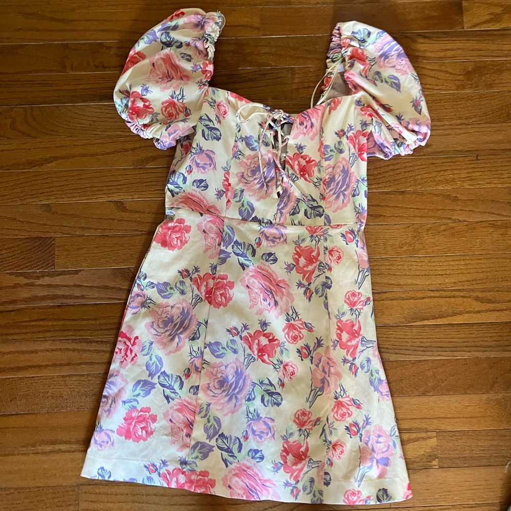 Spring Floral MiniDress Zara